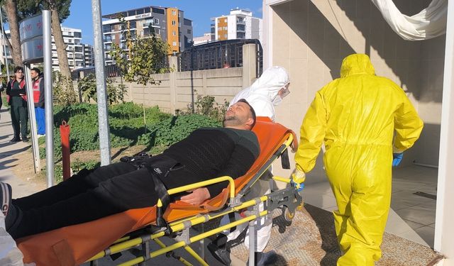 Nazilli Devlet Hastanesinde gerçeği aratmayan KBRN tatbikatı