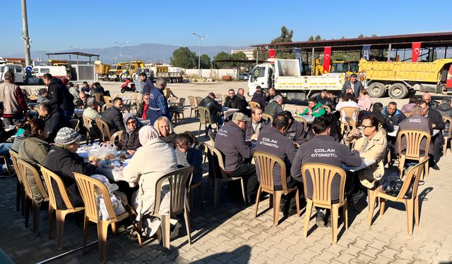 Nazilli Fen İşleri’nden 5 bin kişilik keşkek hayrı