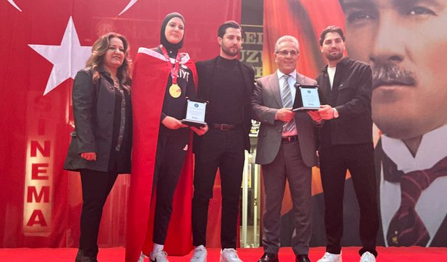 Nazilli’de Avrupa Şampiyonu’na coşkulu karşılama