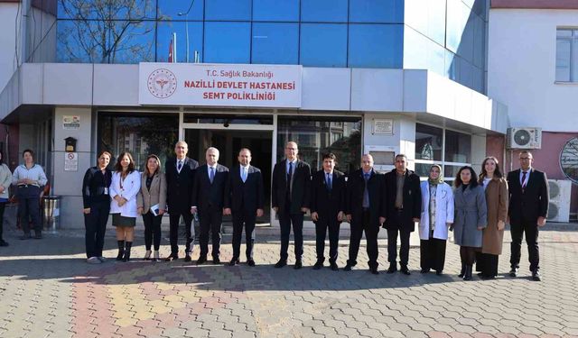 Nazilli’deki sağlık hizmetleri yerinde incelendi