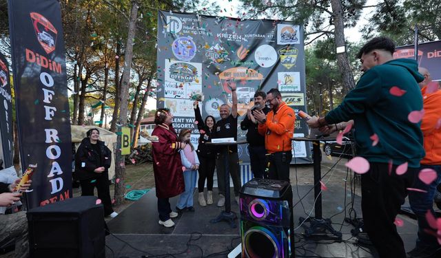 Off-Road tutkunları Didim'de buluştu
