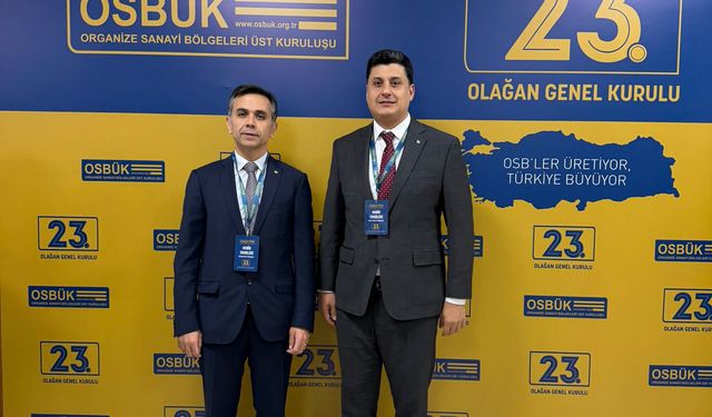 OSBÜK Genel Kurulu’na Aydın damgası
