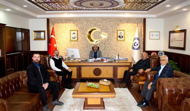 Rektör Kent'i duygulandıran ziyaret