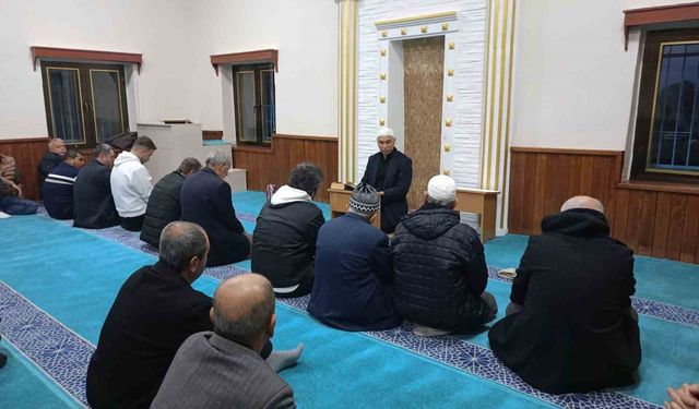 Sabah namazı buluşmaları Kuruköy’de devam etti