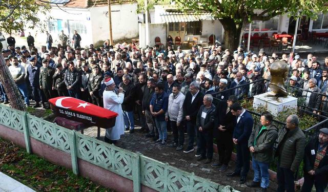 Sökeli Kıbrıs Gazisi Avcı son yolculuğuna uğurlandı