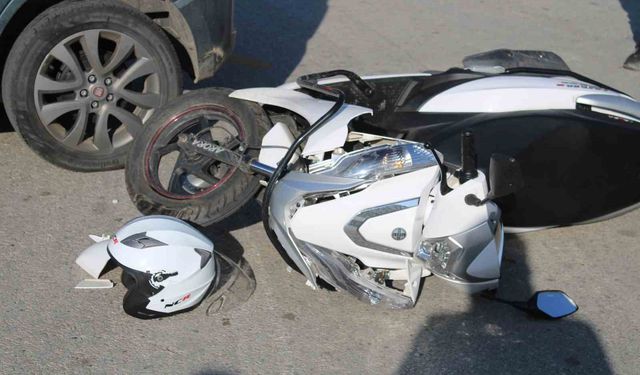 Aydın'da korkutan kaza; 1 yaralı