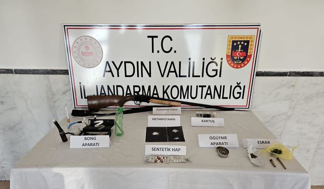 Kuyucak Jandarmasından uyuşturucu operasyonu