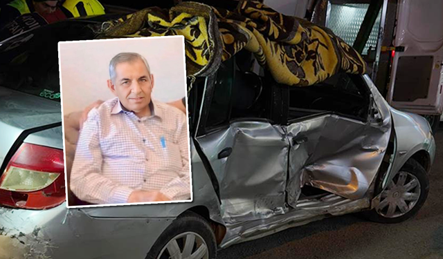 Aydın'da emekli taksi şoförü feci kazada hayatını kaybetti