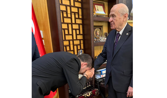 MHP'li Irsık’tan Genel Başkan Bahçeli’ye ziyaret