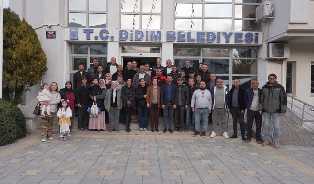 Balat mahallesi sakinleri, Başkan Gençay’a destek ziyareti
