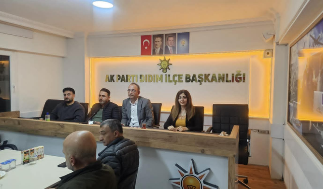 Didim AK Parti’de görev dağılımı yapıldı