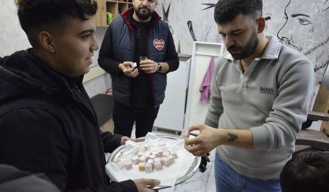 Germencik Ülkü Ocakları’ndan Miraç Kandili ikramı