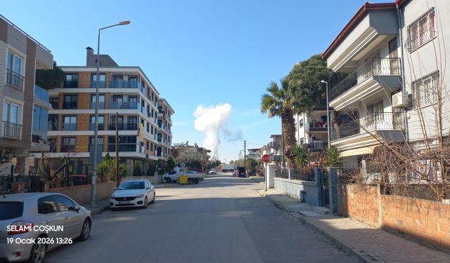 Germencik’te jeotermal santral tepkisi: Yoğun duman ve koku isyan ettirdi