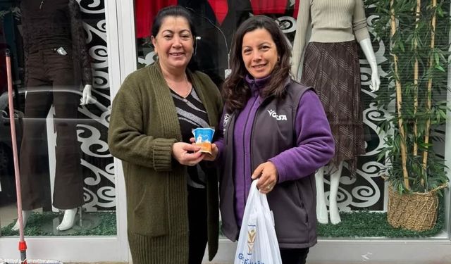 Germencik’te sosyal destek çalışmaları aralıksız sürüyor