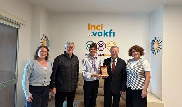 Karacasu MYO'dan Cevdet İnci Eğitim Vakfına anlamlı ziyaret