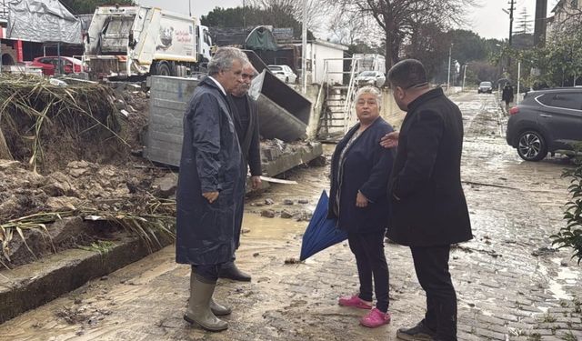 Kuşadası'nda afetin yaraları sarılıyor