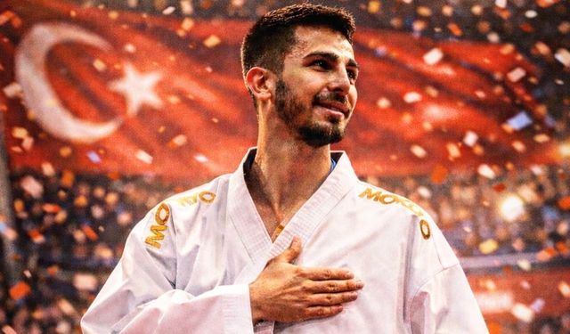 Milli Karateci Şamdan son altın madalyasını alarak mindere veda etti