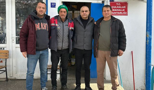 Muhtardan Çerçioğlu’na hizmet övgüsü