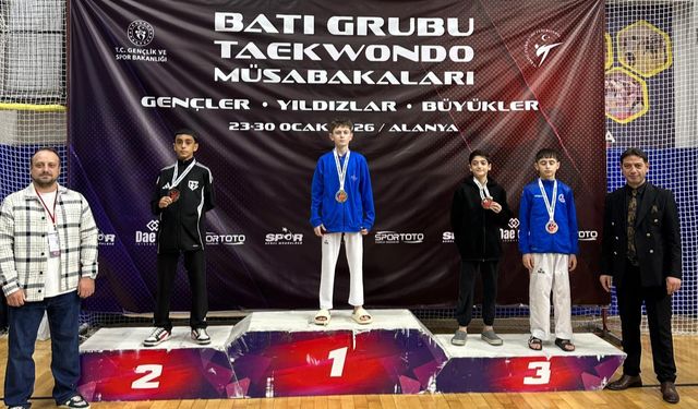 Nazilli’ye büyük gurur: Alperen 109 sporcu arasında ikinci oldu