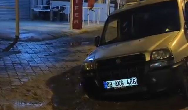 Nazilli’de sağanak sonrası yollar çöktü