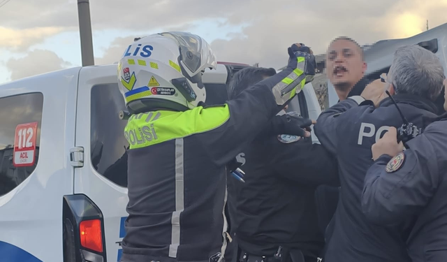 Nazilli'de şok olay: Alkollü sürücü önce ailesine sonra gazeteciye saldırdı