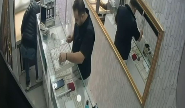 Nazilli'de kuyumcuda saniyelik vurgun: Gerçek böyle ortaya çıktı