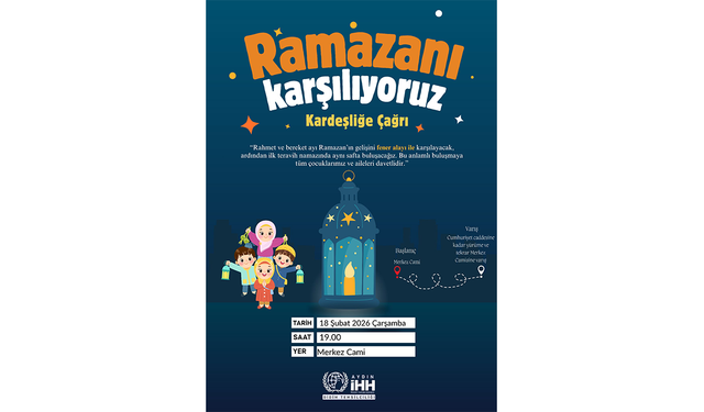 İHH Didim, Ramazan’ı yürüyüşle karşılayacak