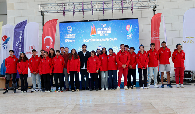 Didim'deki TYF Türkiye Şampiyonasında dereceye girenler ödüllerini aldı