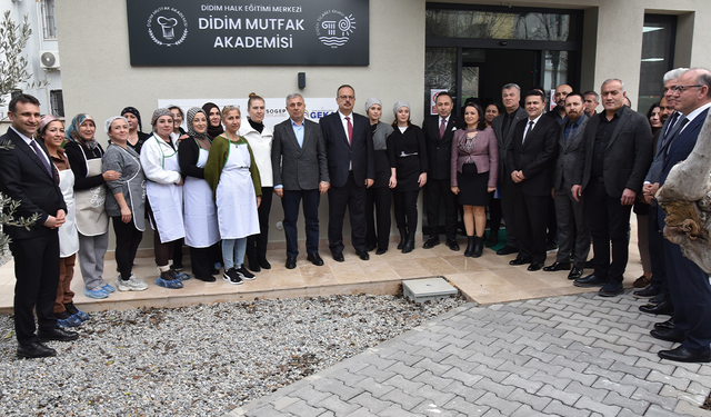 Aydın Valisi Canbolat’tan Didim Mutfak Akademisini ziyaret