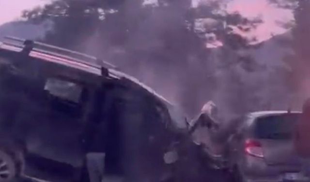 Feci kazada 4 kişi yaralandı