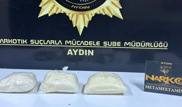 Aydın’da 3 kilo 200 gram uyuşturucu ele geçirildi: 3 kişi tutuklandı