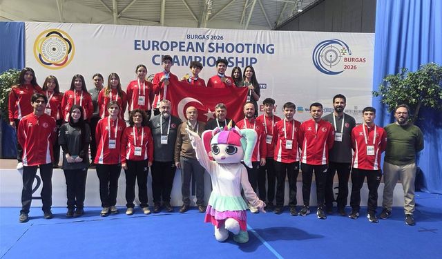 Avrupa fatihi: 3 madalya birden kazandı