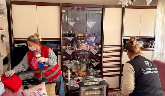 Başkan Yetişkin, evde bakım hizmetini hayata geçirdi