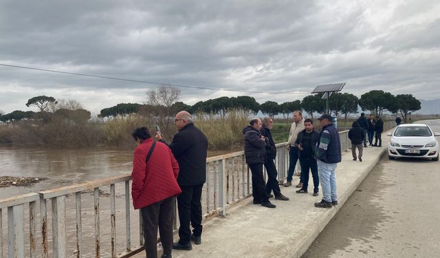 Büyük Menderes’te su seviyesi 5 metreye dayandı