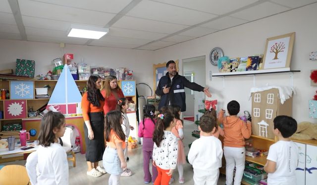 Didim Belediyesi, minik öğrencilere deprem farkındalığı kazandırıyor