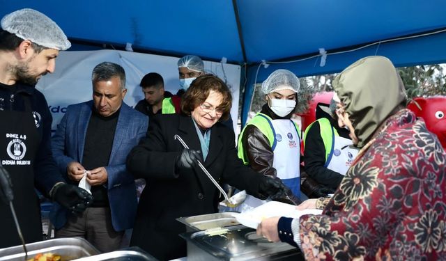 Didim Belediyesi’nden Fevzipaşa’da dayanışma sofrası