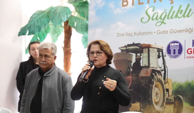 Didim’de çiftçilere sürdürülebilir tarım eğitimi verildi