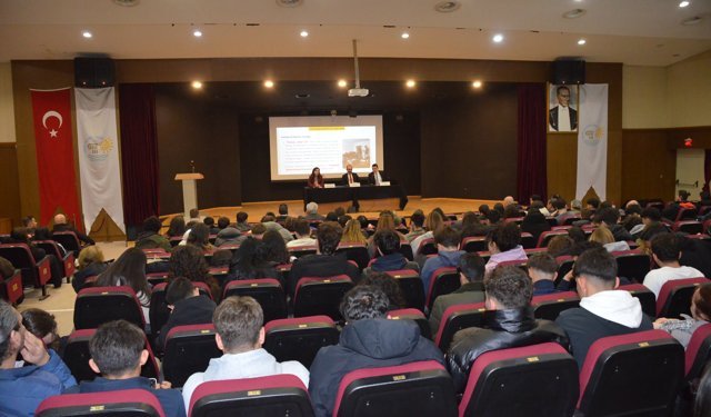 Didimli liseliler “Bilişim suçları” konusunda bilgilendirildi