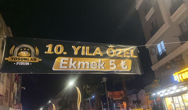 Germencik’te fırıncı rekabeti ekmek fiyatını 5 TL’ye düşürdü