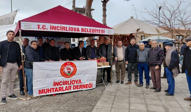 İncirliovalı muhtarlardan anlamlı davranış