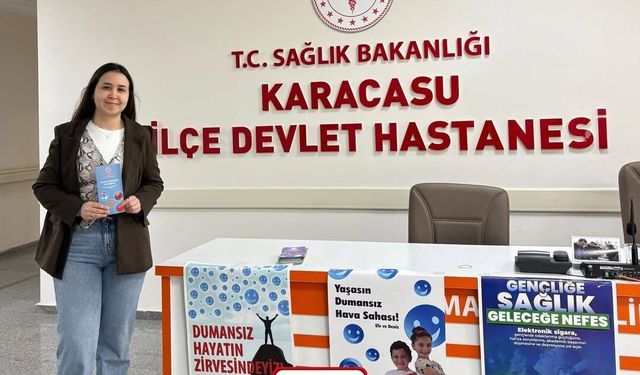 Karacasu İlçe Hastanesi sigarayı bırakmaya davet etti