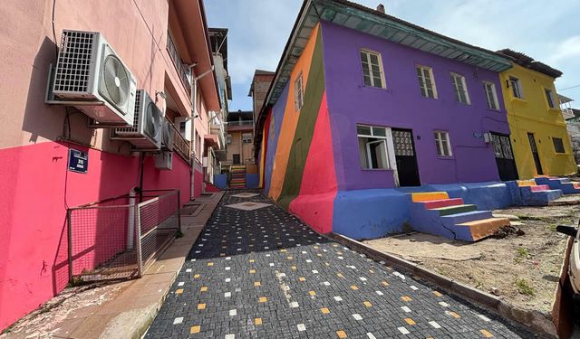 Koçarlı’nın atıl sokağı, çekim merkezi oldu