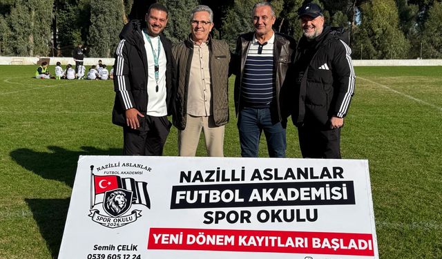 Nazilli Aslanlar Futbol Akademisi kapılarını açtı