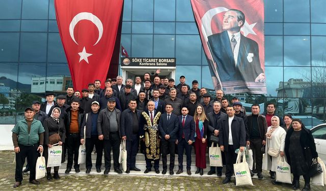 Özbekistan heyeti, Aydın’da: Tarımda iş birliği güçlenecek