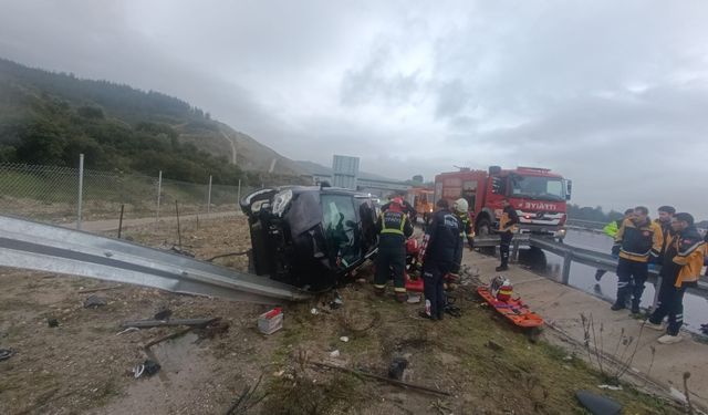 Karı kocayı ölüm ayırdı: Yenipazar’da feci kaza; 2 ölü