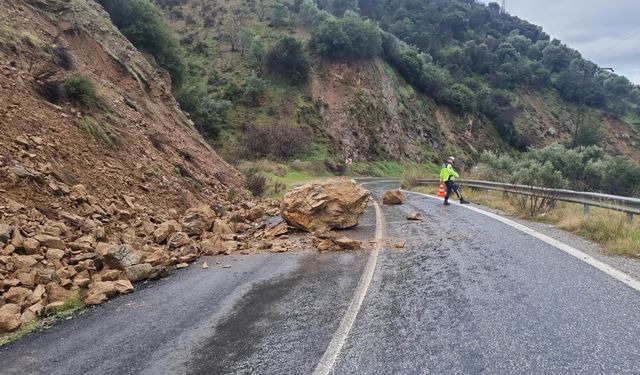 Nazilli’de heyelan: Ekipler bölgede güvenlik önlemi aldı