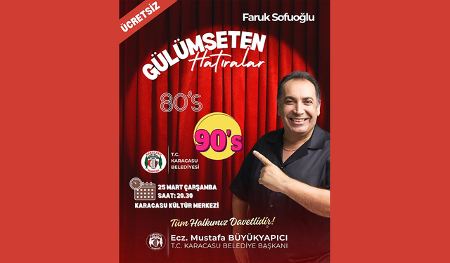 Karacasu’da nostalji rüzgarı: “Gülümseten Hatıralar” sahne alıyor!