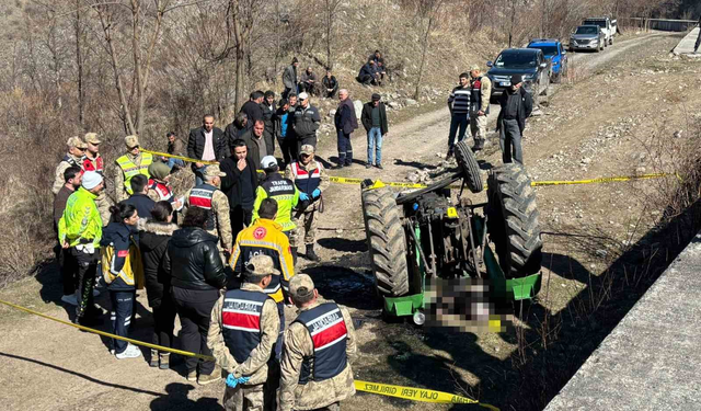 Feci traktör kazası: 59 yaşındaki adam hayatını kaybetti