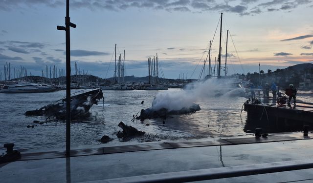 Gece yarısı zengin yangını: Milyonlar kül oldu