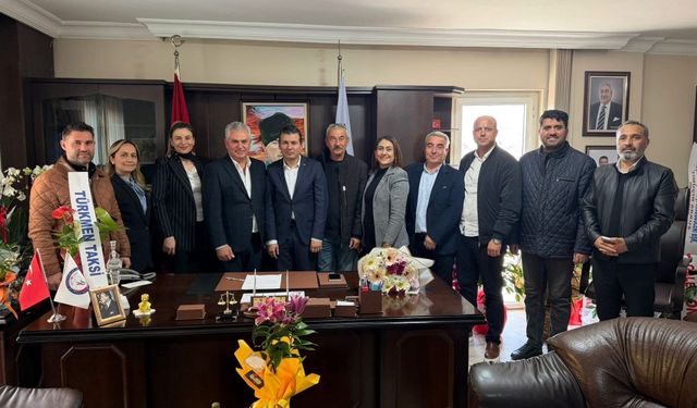 AK Parti yönetiminden Başkan Turan'a ziyaret